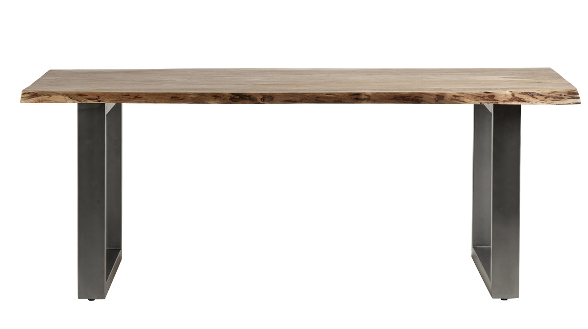 Baltic Live Edge Dining Table 2 M — side product view
