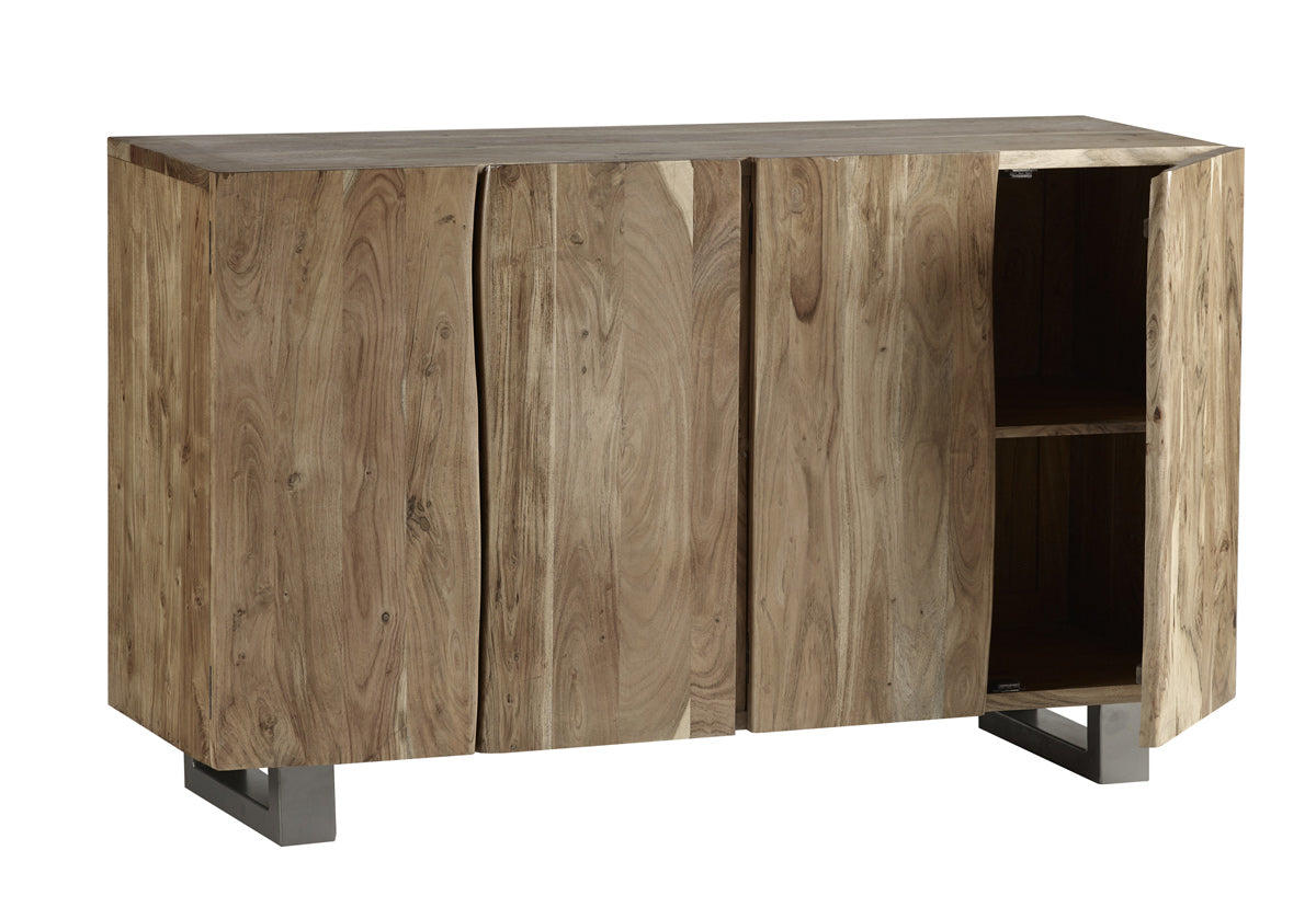 Baltic Live Edge Large Sideboard — side product view