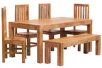 Toko Light Mango Large Dining Table 6ft (180cm)