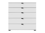 Limone Arctic White Wide 6 Drawer Chest