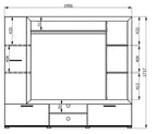 Lucerne Oak Entertainment Unit