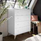 Martinelli Arctic White 4 Drawer Chest
