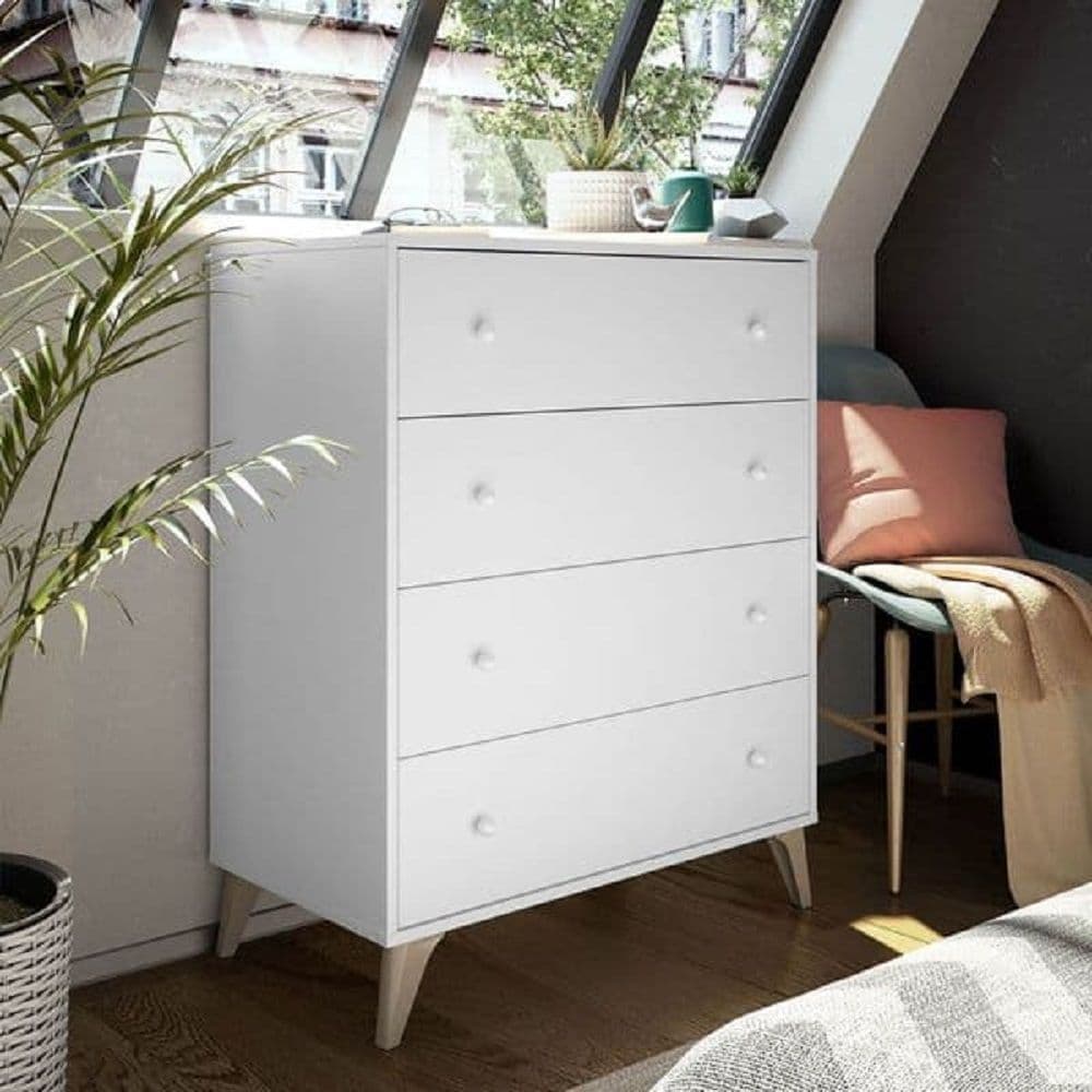 Martinelli Arctic White 4 Drawer Chest