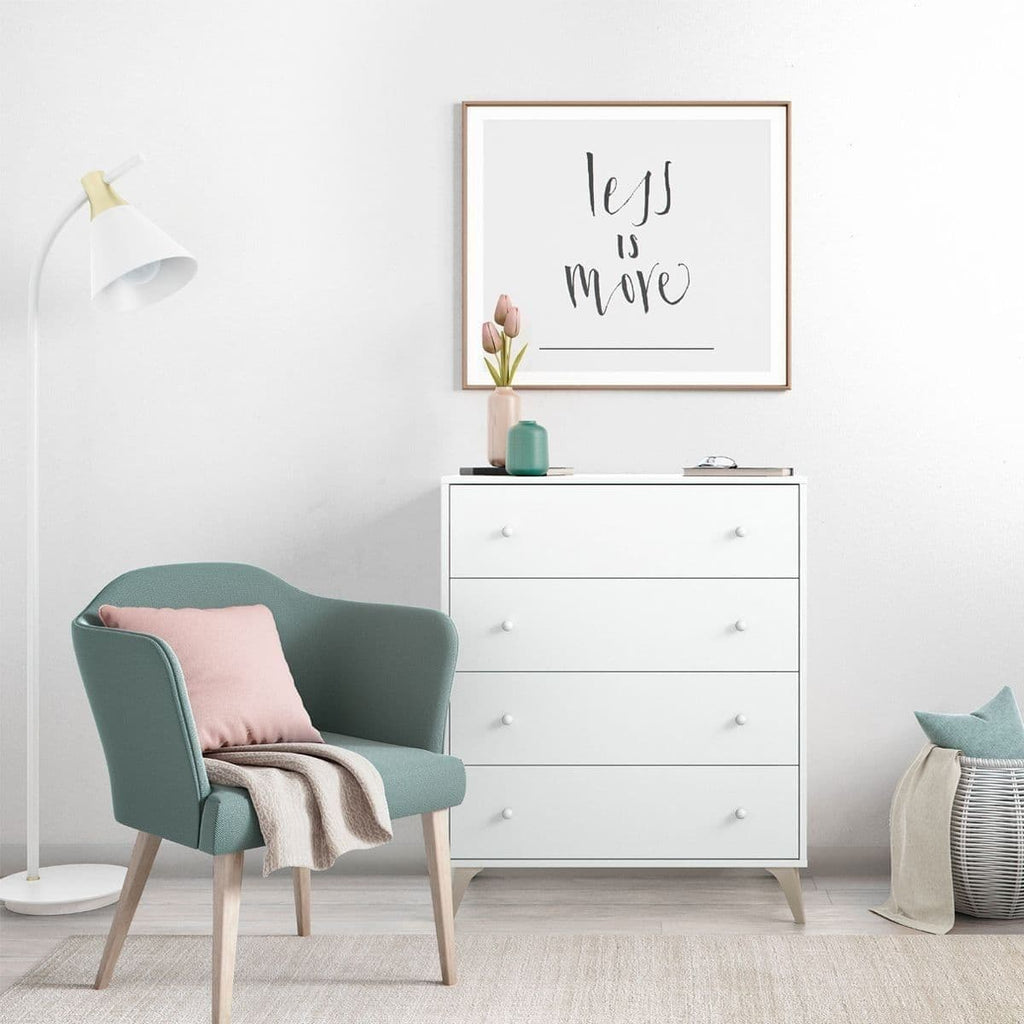 Martinelli Arctic White 4 Drawer Chest