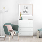 Martinelli Arctic White 4 Drawer Chest