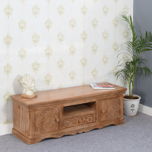 Artwork Mango Wood Tv Cabinet — main product view