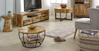  Solid Wood Round Side Table Mushroom Style, elegant and Versatile