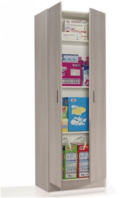 Multi Purpose Oak Wide Storage Cupboard — alternate product view