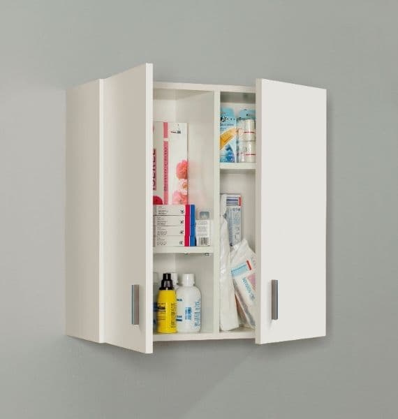 Multi Purpose White Storage Wall Cupboard — main product view