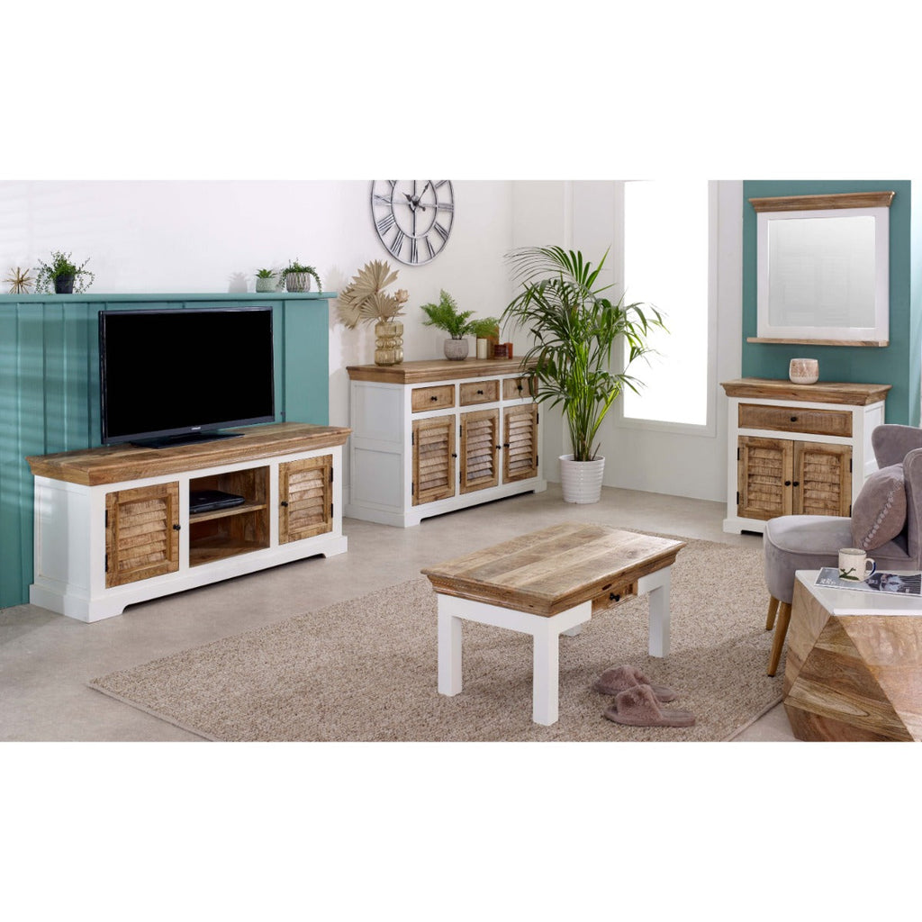 Alfie Side Table Solid Mango Wood
