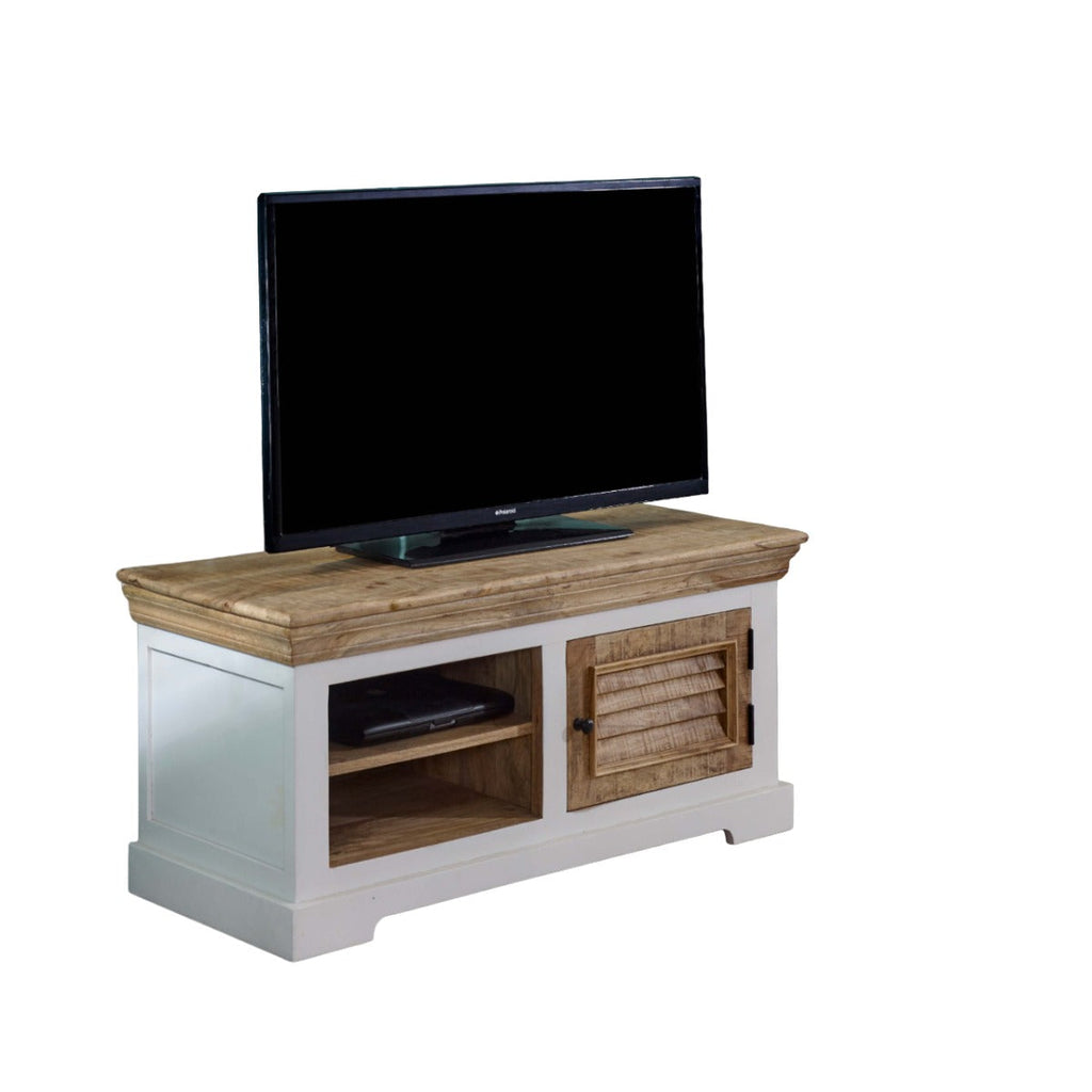 Alfie Wood Tv Cabinet/Bench/Shoe Rack Upto 43" 