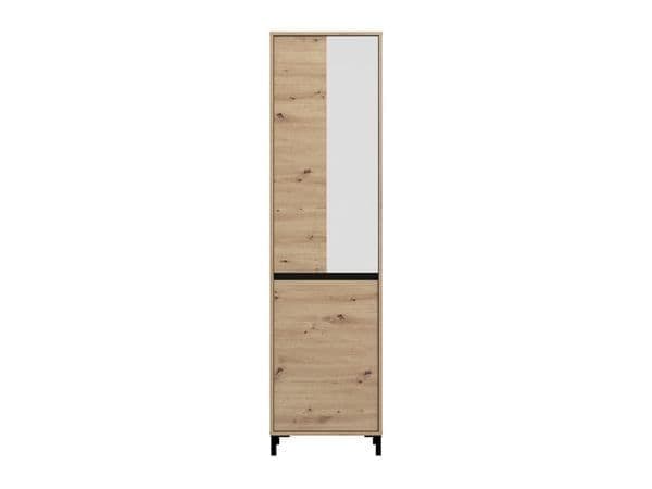 Rosmara Artisan Oak Effect Slim Narrow Shallow Depth Hallway Wardrobe — alternate product view