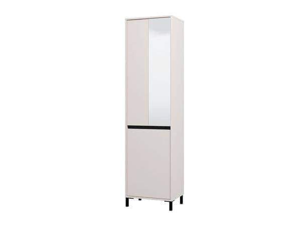 Rosmara Cashmere Taupe Slim Narrow Shallow Depth Hallway Wardrobe — alternate product view