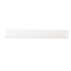 Santino White Gloss Long Floating Wall Shelf