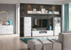 Santino White High Gloss TV Cabinet