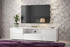 Santino White High Gloss TV Cabinet