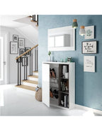 Step White Gloss Bookcase — additional product view
