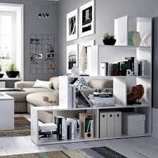 Step White Gloss Bookcase