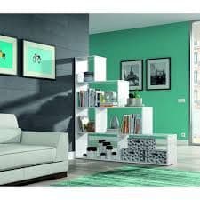 Step White Gloss Bookcase