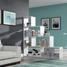 Step White Gloss Bookcase