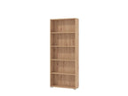 Thomas Artisan Oak Effect Slim 176.5cm Tall Bookcase