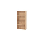 Thomas Artisan Oak Effect Slim Low Short Bookcase