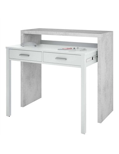 Torres Oak and White Open Door Wardrobe With Shelves And Rail — additional product view