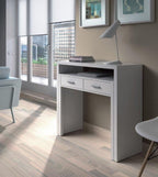 Turin Arctic White Desk/Dressing Table or Console Table