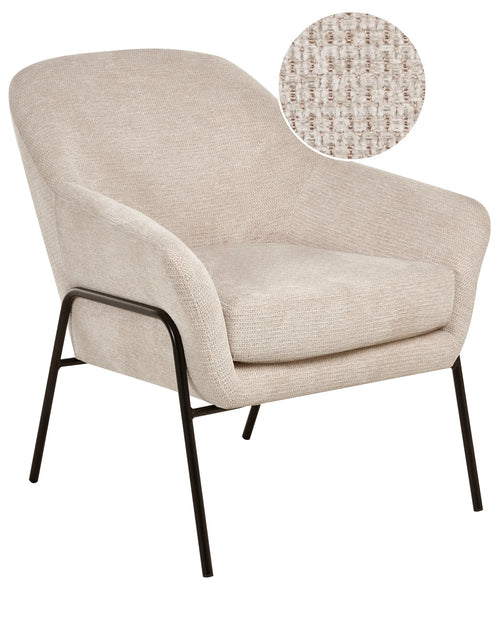 Armchair ARLO Fabric Beige — main product view