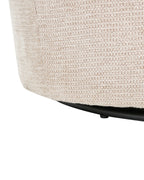 Swivel Armchair ALVDAL Fabric Beige