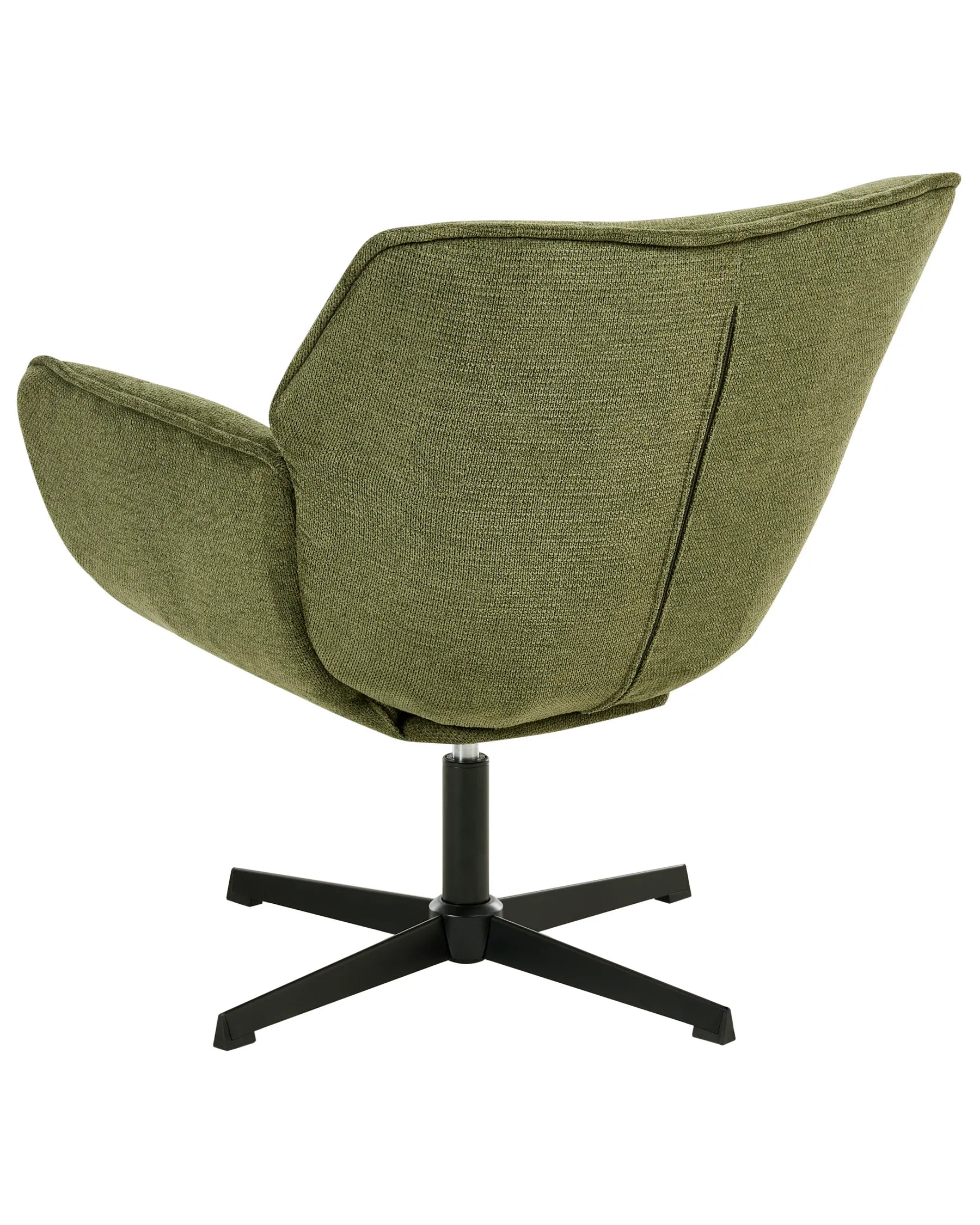 Swivel Armchair AUMA Fabric Green