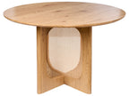Dining Table KARLO Light Brown 120 cm 120 cm