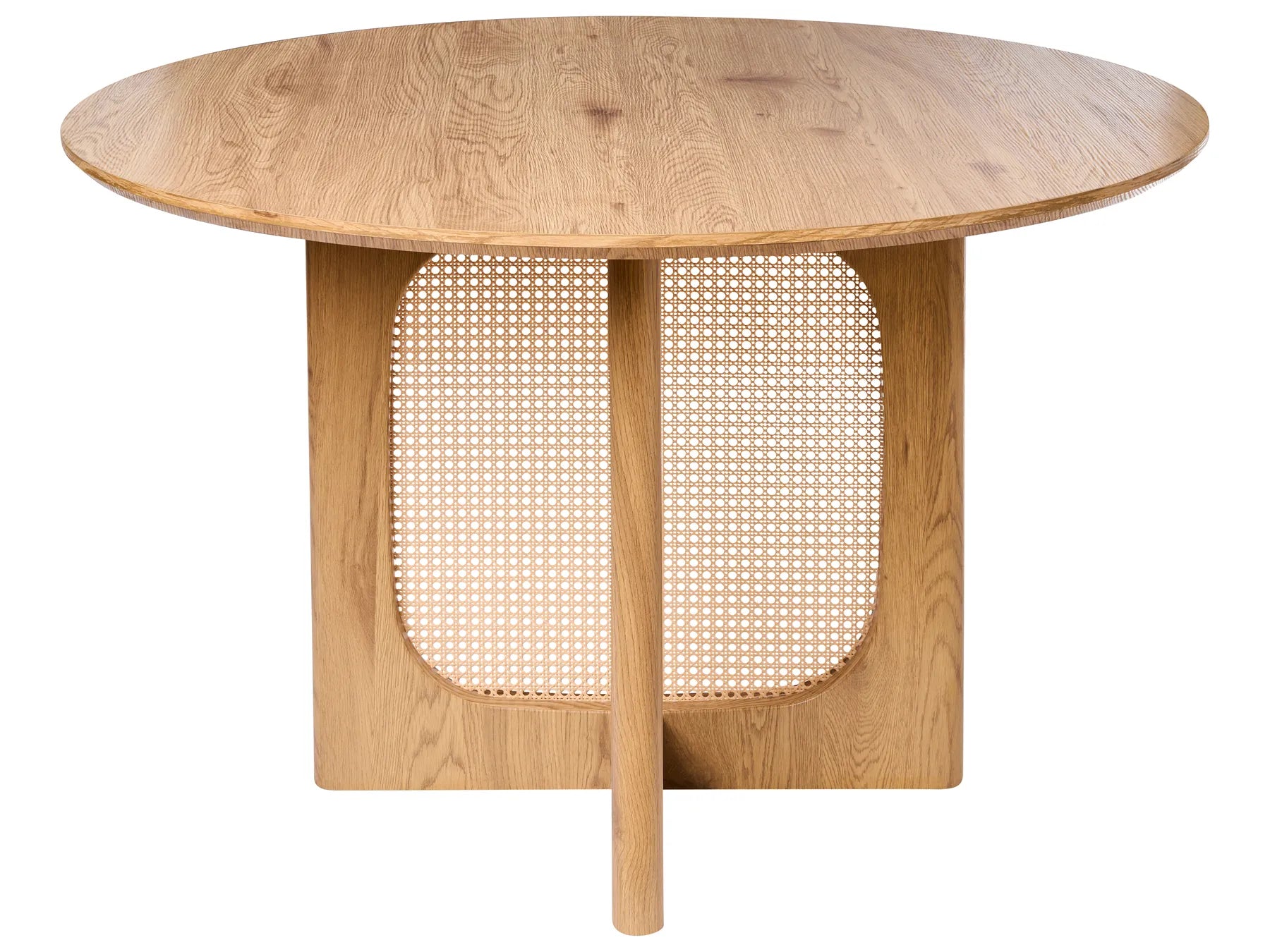 Dining Table KARLO Light Brown 120 cm 120 cm