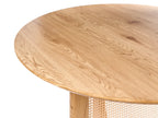 Dining Table KARLO Light Brown 120 cm 120 cm
