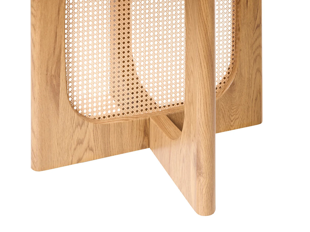 Dining Table KARLO Light Brown 120 cm 120 cm