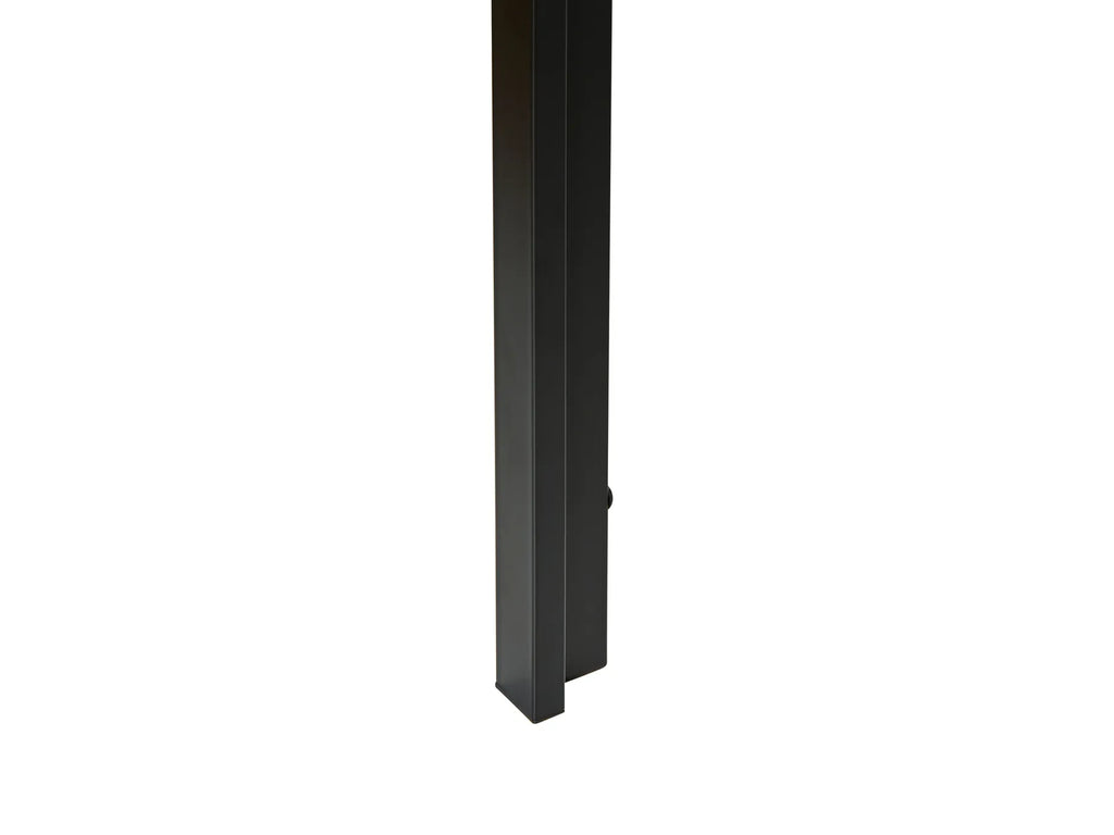 Dining Table MANN Brown/ Black 120 cm 80 cm
