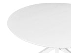 Dining Table FITZROY White 120 cm 120 cm