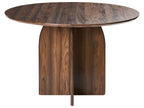 Dining Table YARRA Dark Brown 120 cm 120 cm