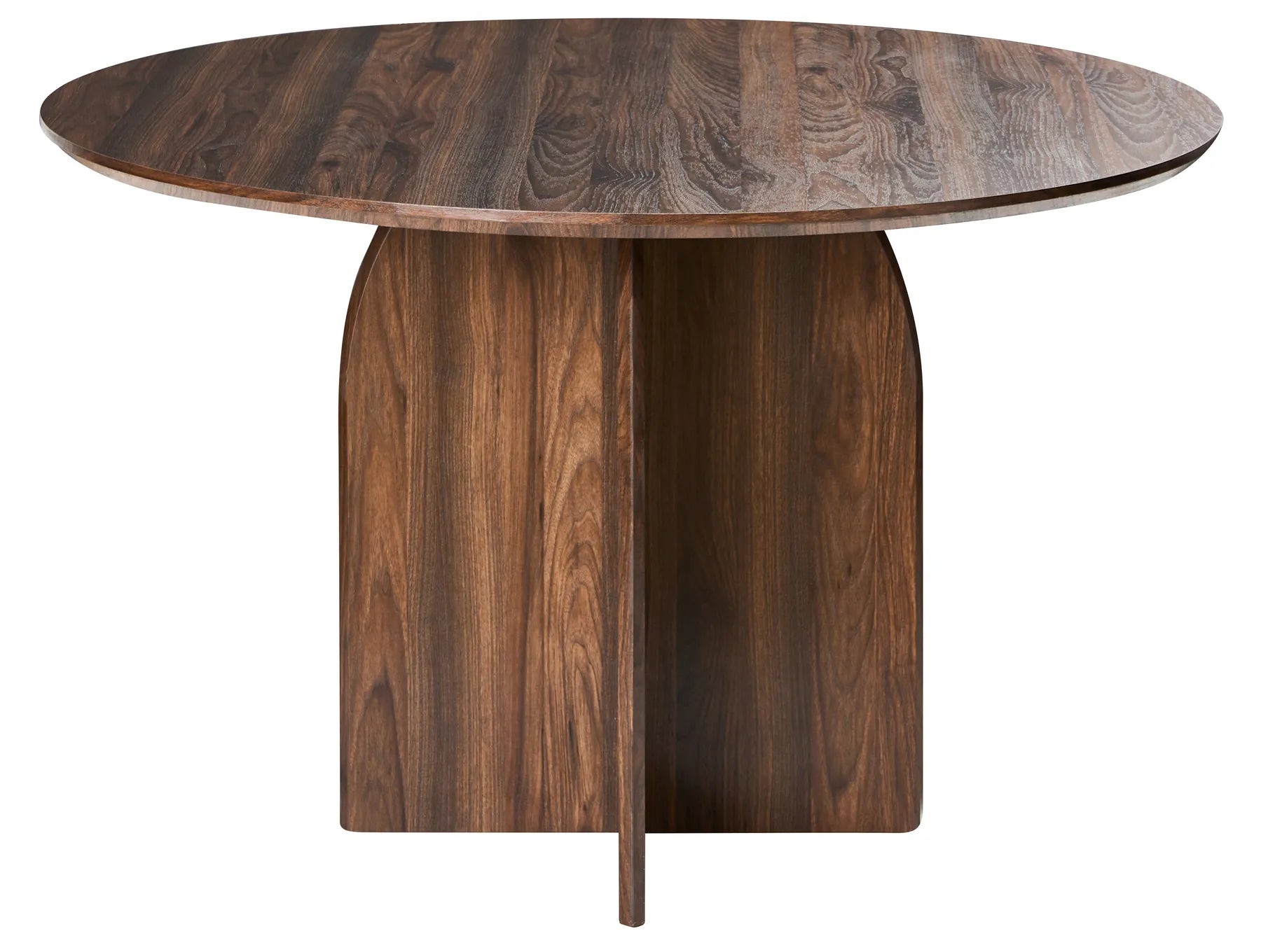 Dining Table YARRA Dark Brown 120 cm 120 cm