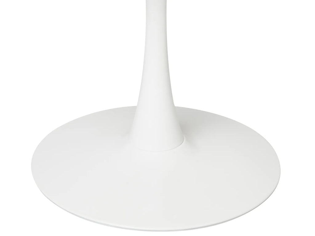 Dining Table BOCA White Marble 90 cm 90 cm Ceramic