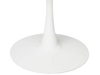 Dining Table BOCA White Marble 90 cm 90 cm Ceramic
