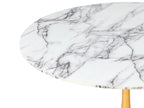 Dining Table BOCA White Marble 120 cm 120 cm