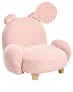 Kids Armchair Rabbit KANNA Boucle Pastel Pink