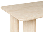 Dining Table BARROY Travertine Effect 180 cm 90 cm