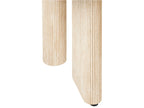 Dining Table BARROY Travertine Effect 180 cm 90 cm