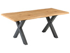 Extending Dining Table OLRA Brown 140 180 cm 90 cm — main product view