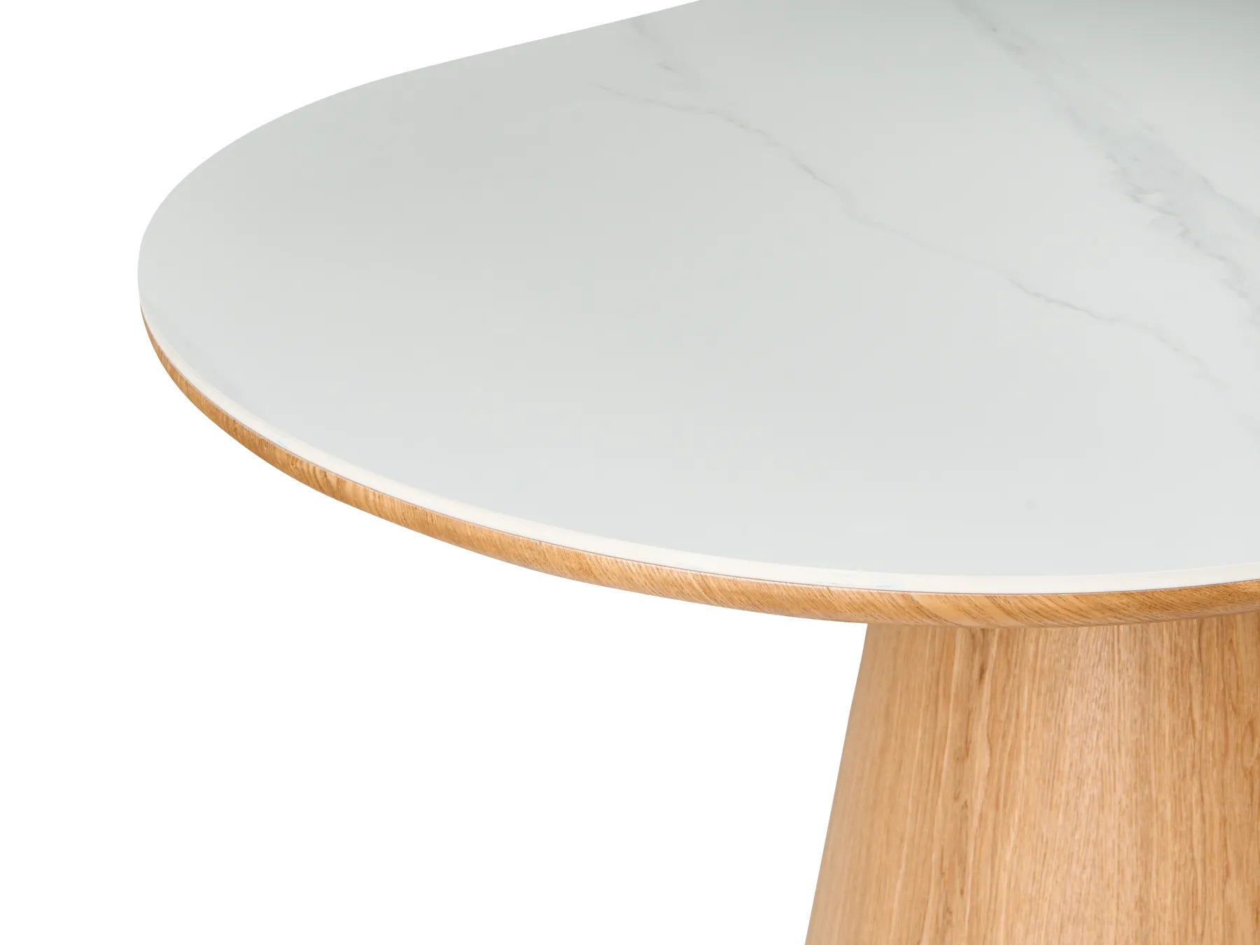 Dining Table LOCKHART Light Ash Wood 180 cm 90 cm
