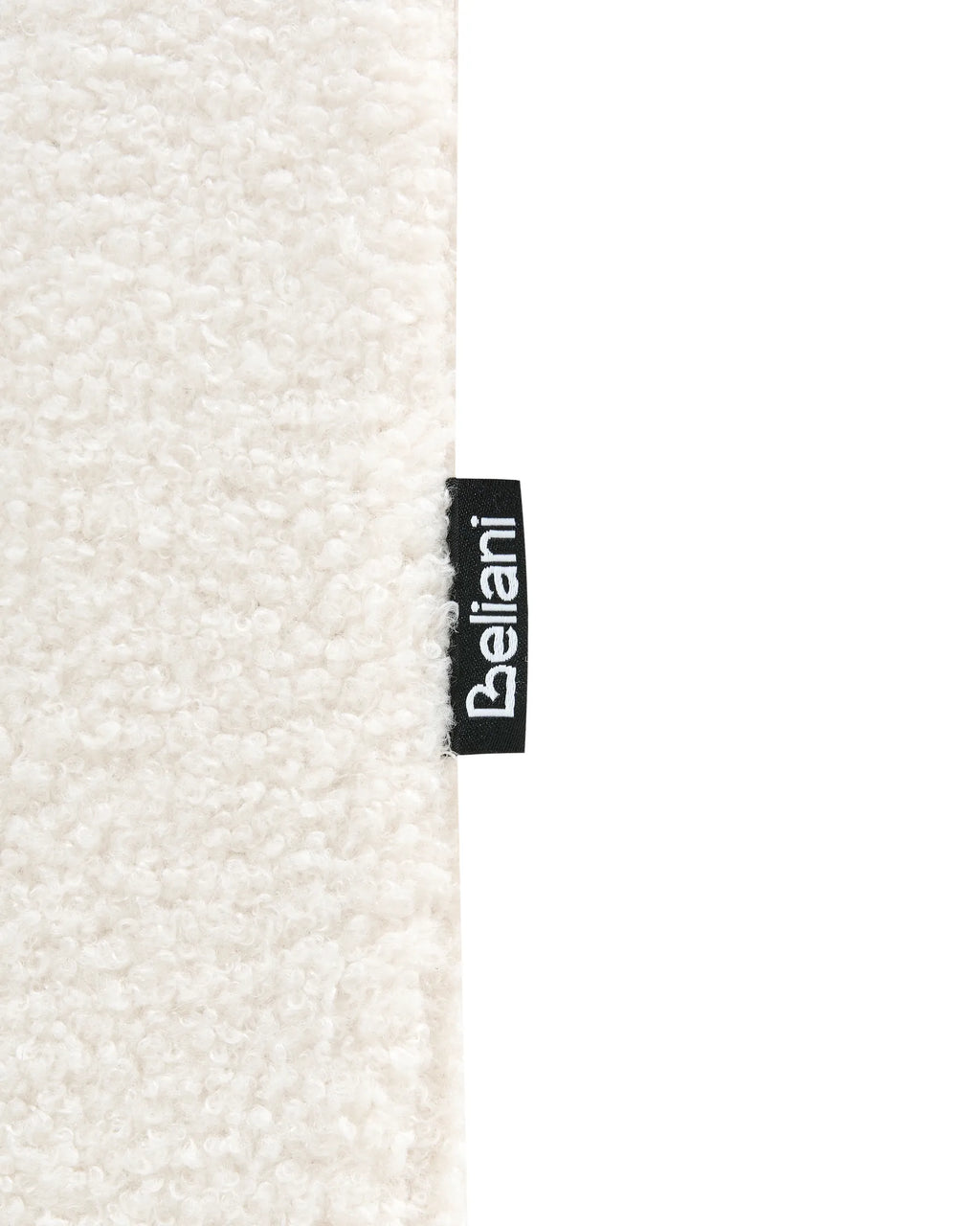 Recliner Chair OTUS with Footrest Boucle Off-White