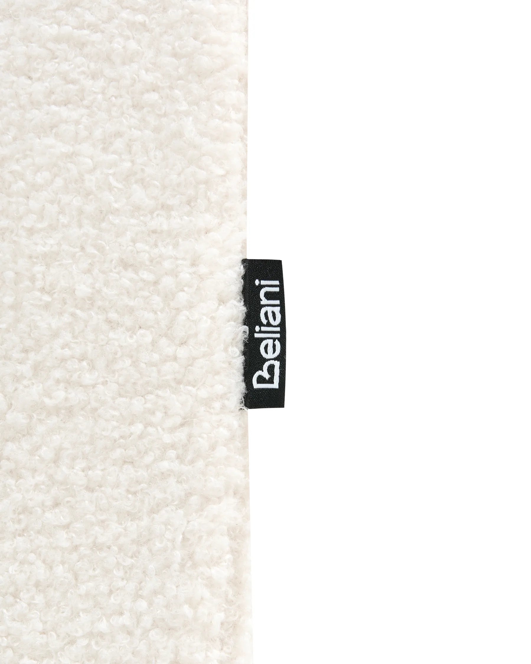 Recliner Chair OTUS with Footrest Boucle Off-White