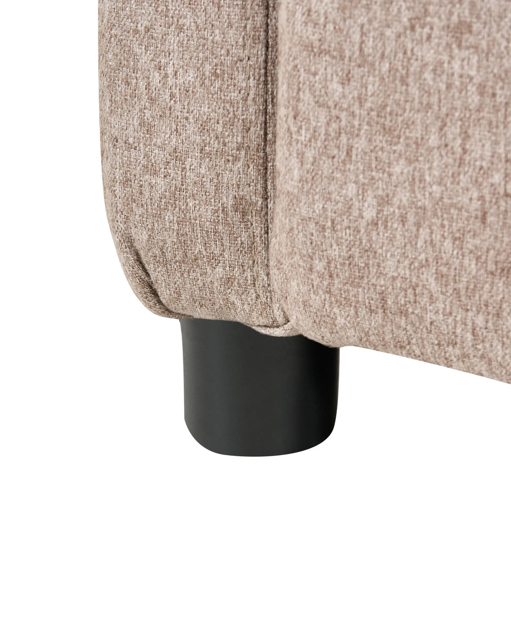 Recliner Chair OTUS with Footrest Fabric Taupe